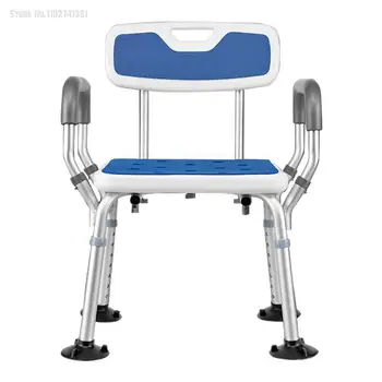 Регулируемое сиденье для ванной комнаты для пожилых людей, противоскользящие банные стулья для пожилых людей, приземистый табурет для унитаза, специальный стул для душа, домашнее сиденье для стула